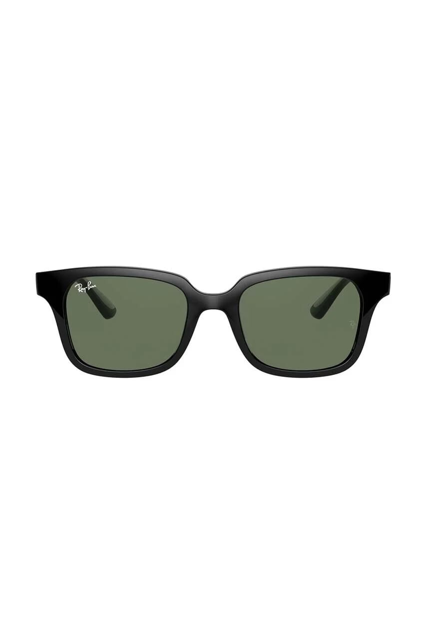 Детские солнцезащитные очки черные для мальчиков - фото 2