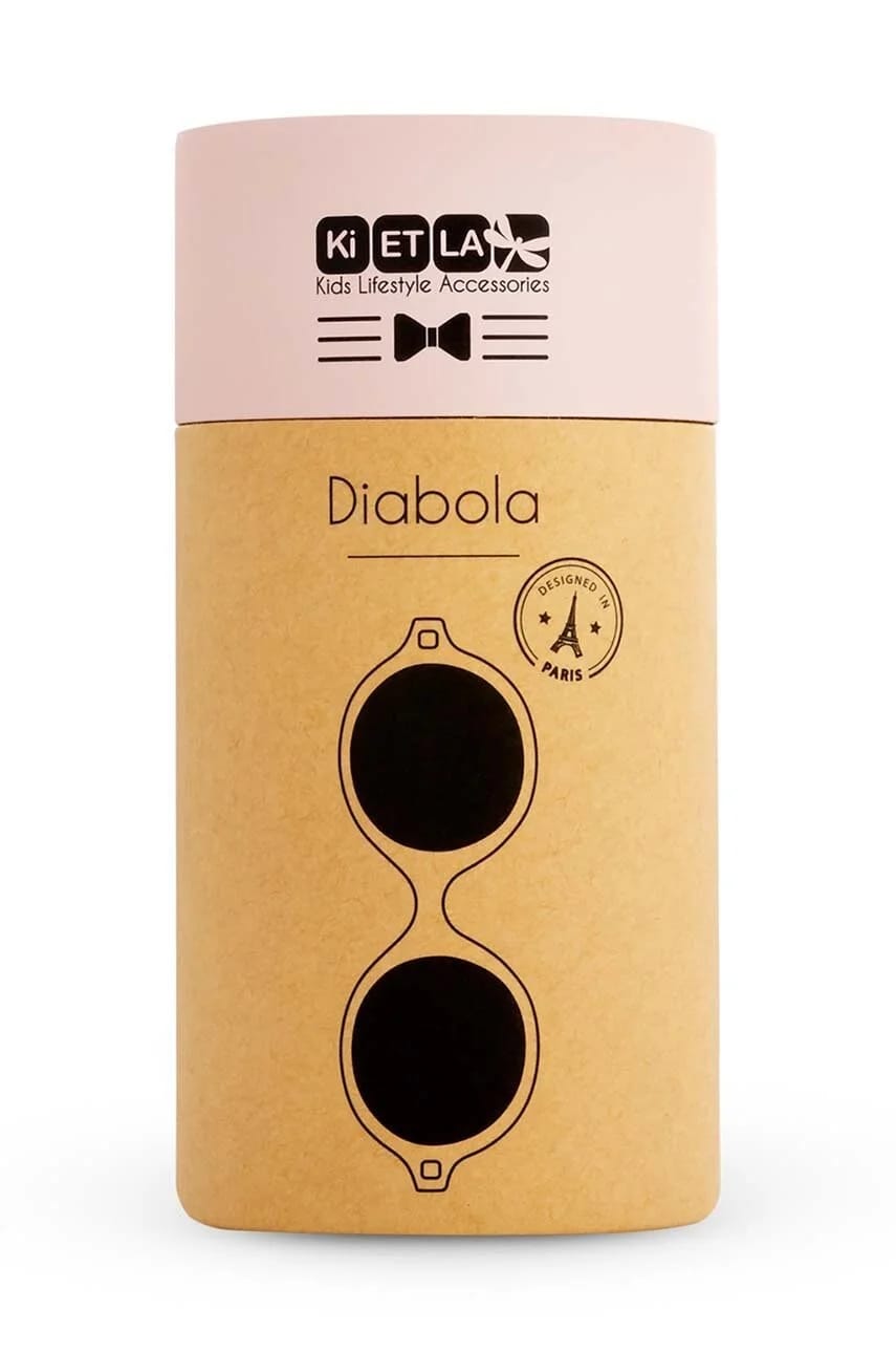 Детские солнцезащитные очки Diabola розовые для мальчиков - фото 5