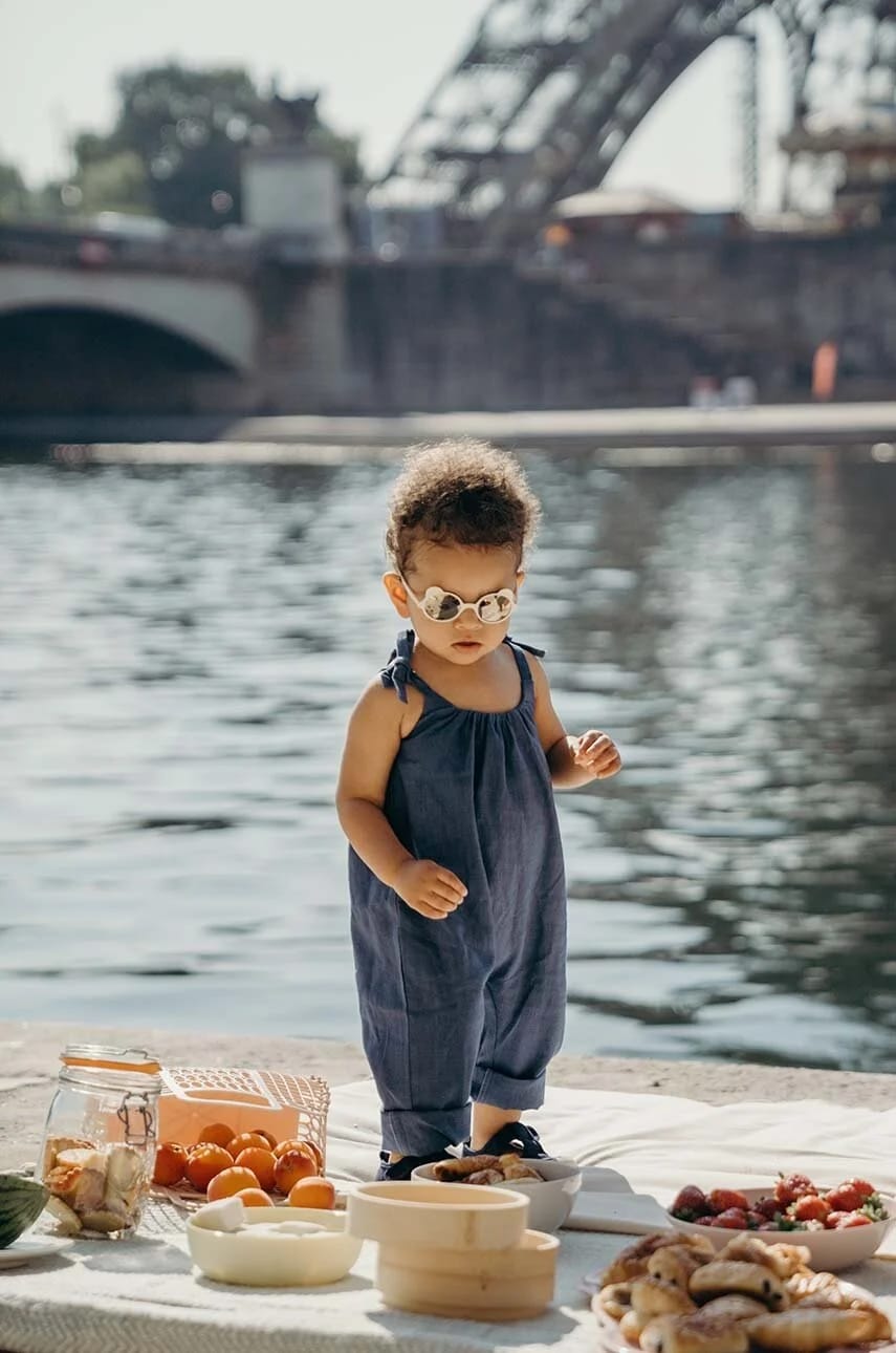 Детские солнцезащитные очки Ourson бежевые для мальчиков - фото 7