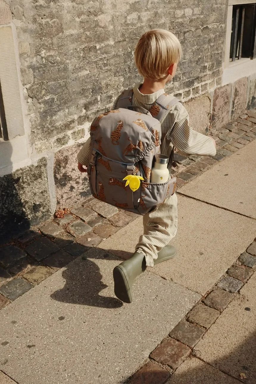 Детский рюкзак CLOVER SCHOOLBAG серый для мальчиков - фото 12