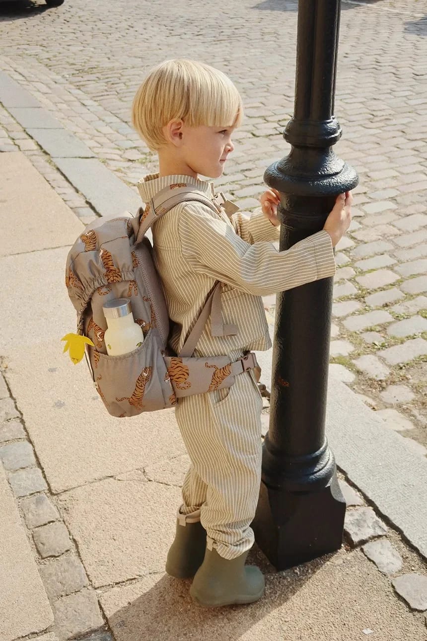 Детский рюкзак CLOVER SCHOOLBAG серый для мальчиков - фото 13