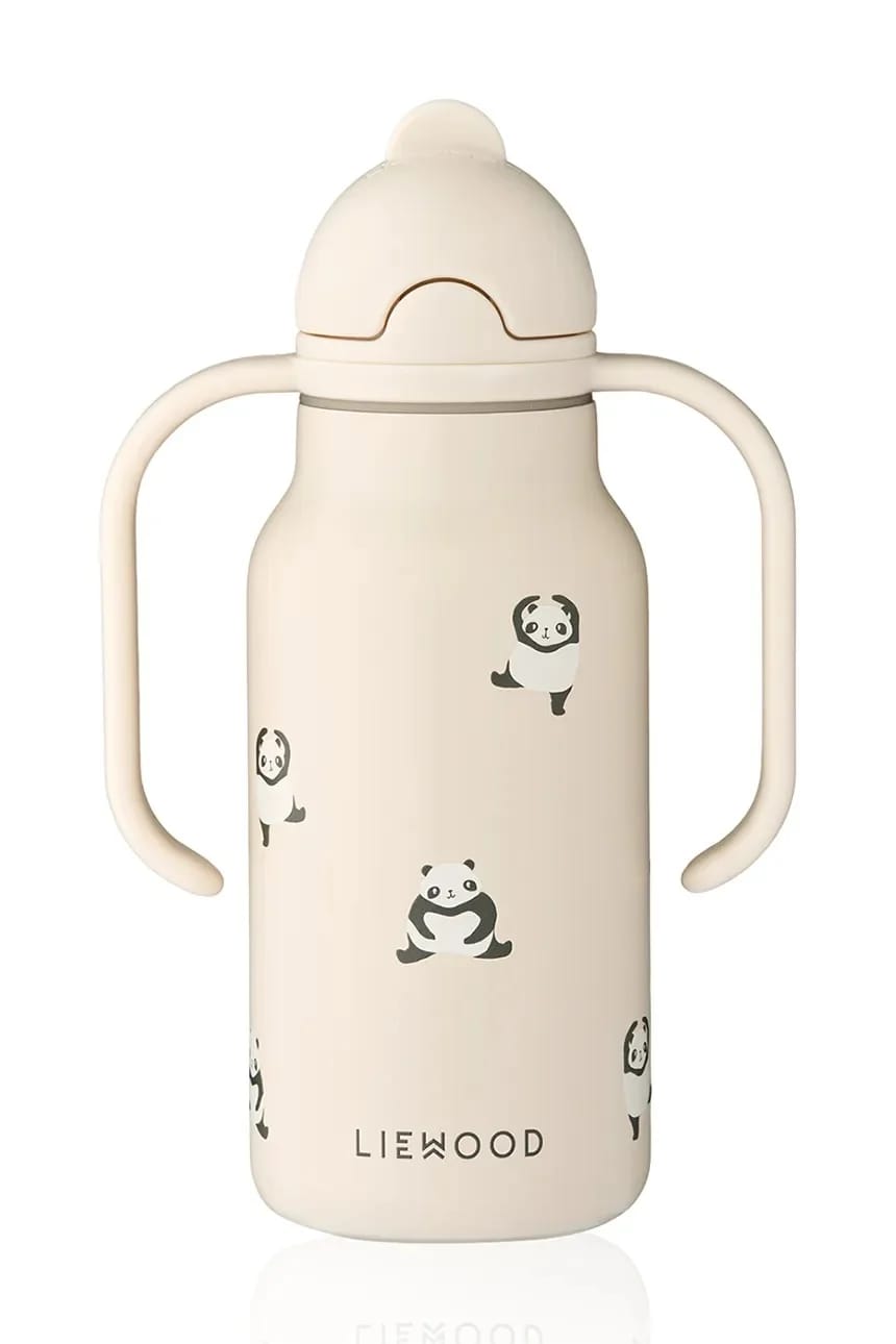 Термобутылка детская Kimmie Water Bottle 250 мл бежевый для мальчиков
