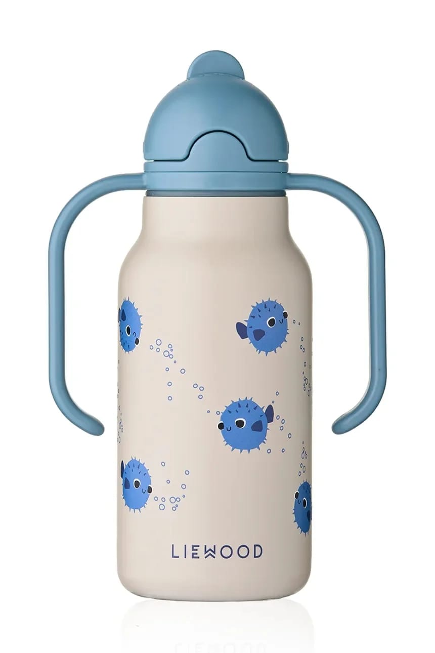 Термобутылка детская Kimmie Water Bottle 250 мл синий для мальчиков