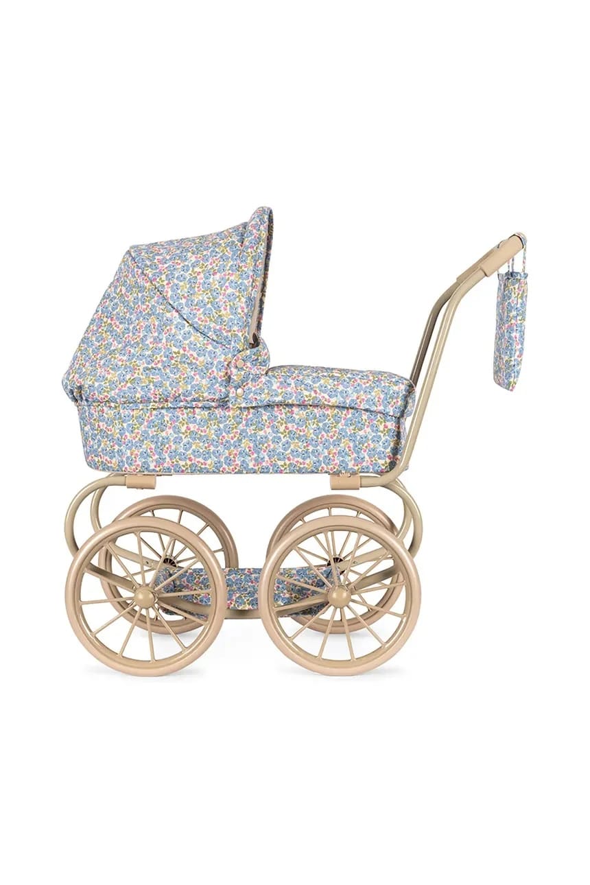 Коляска для кукол MINNIE DOLL PRAM синий для девочек - фото 2