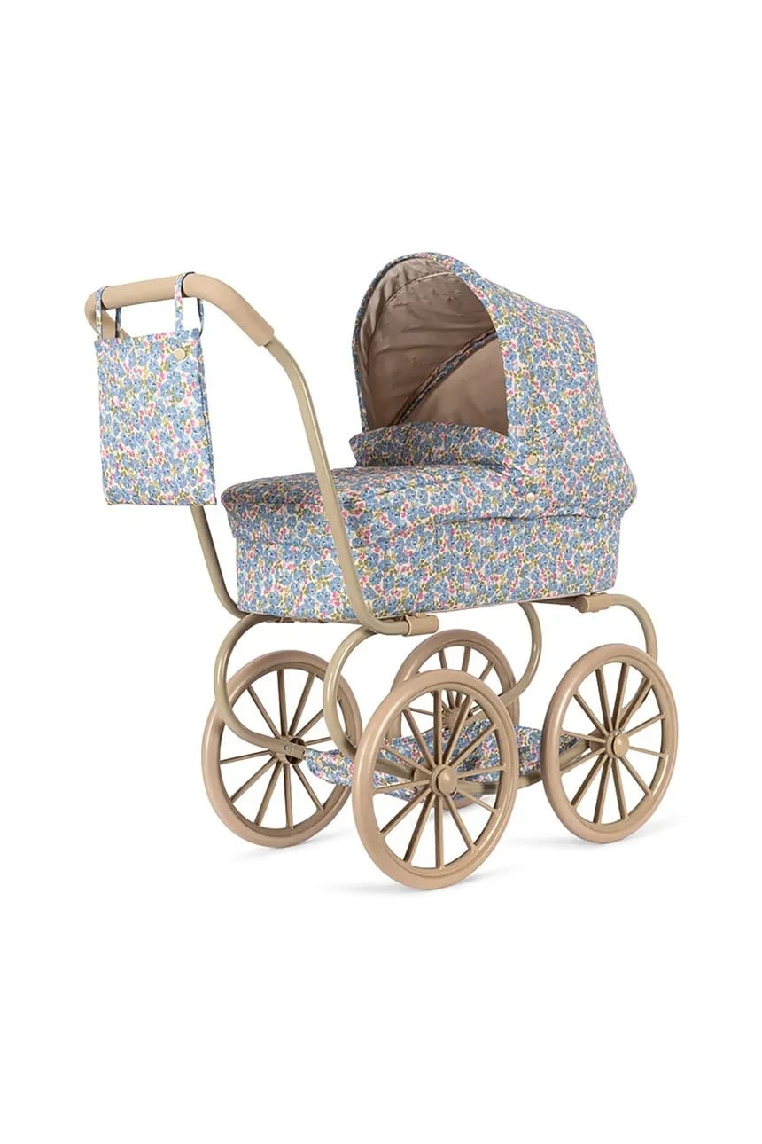 Коляска для кукол MINNIE DOLL PRAM синий для девочек - фото 4