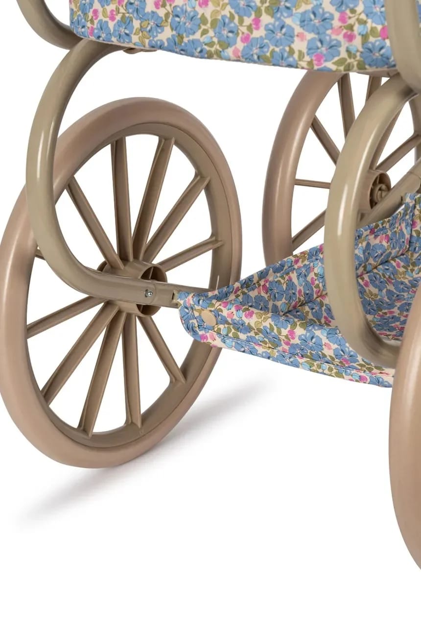 Коляска для кукол MINNIE DOLL PRAM синий для девочек - фото 8