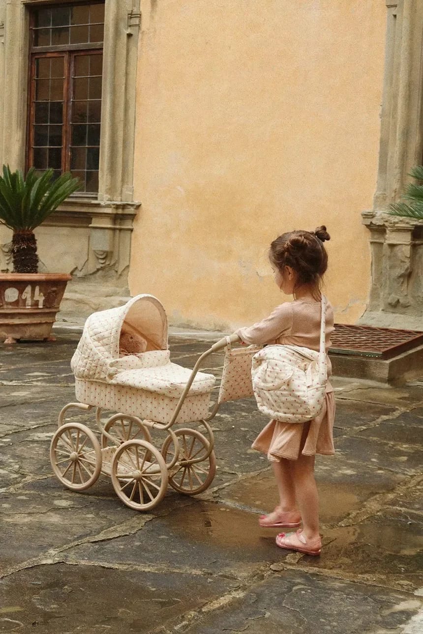 Коляска для кукол MINNIE DOLL PRAM бежевый для мальчиков - фото 10