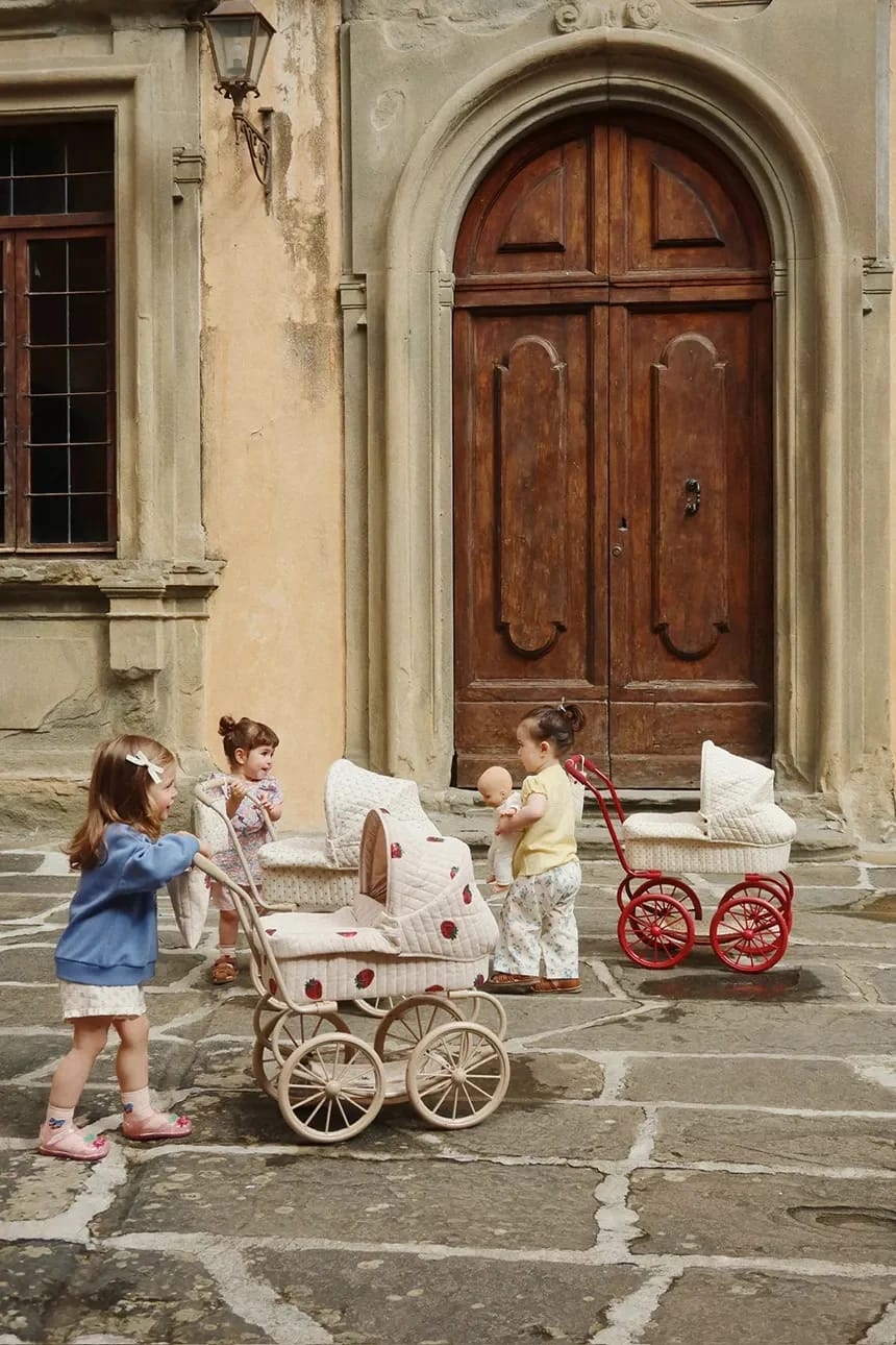Коляска для кукол MINNIE DOLL PRAM белый для мальчиков - фото 8