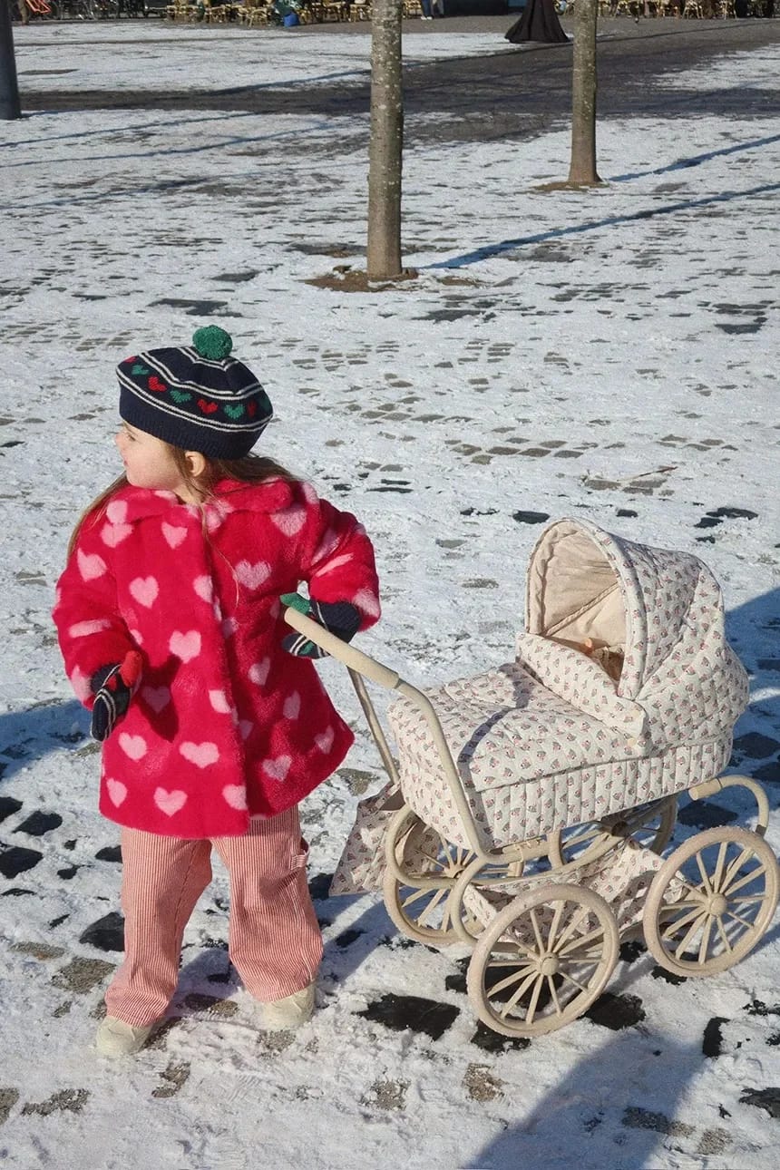 Коляска для кукол MINNIE DOLL PRAM бежевый для девочек - фото 13