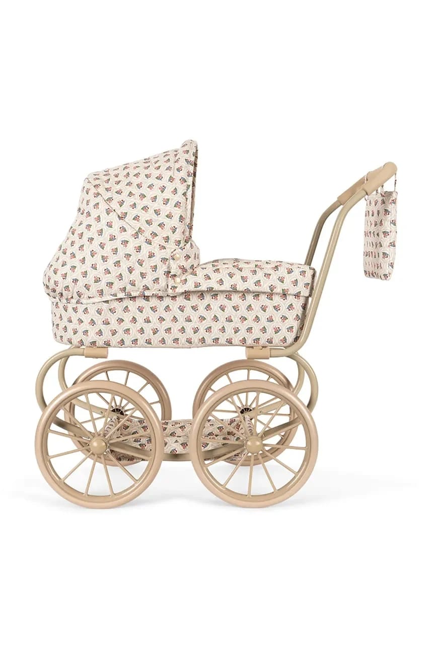 Коляска для кукол MINNIE DOLL PRAM бежевый для девочек - фото 3