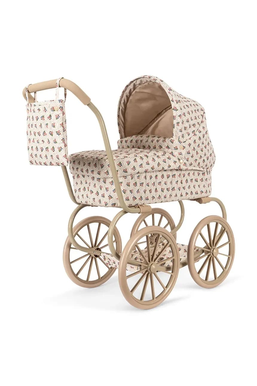 Коляска для кукол MINNIE DOLL PRAM бежевый для девочек - фото 5