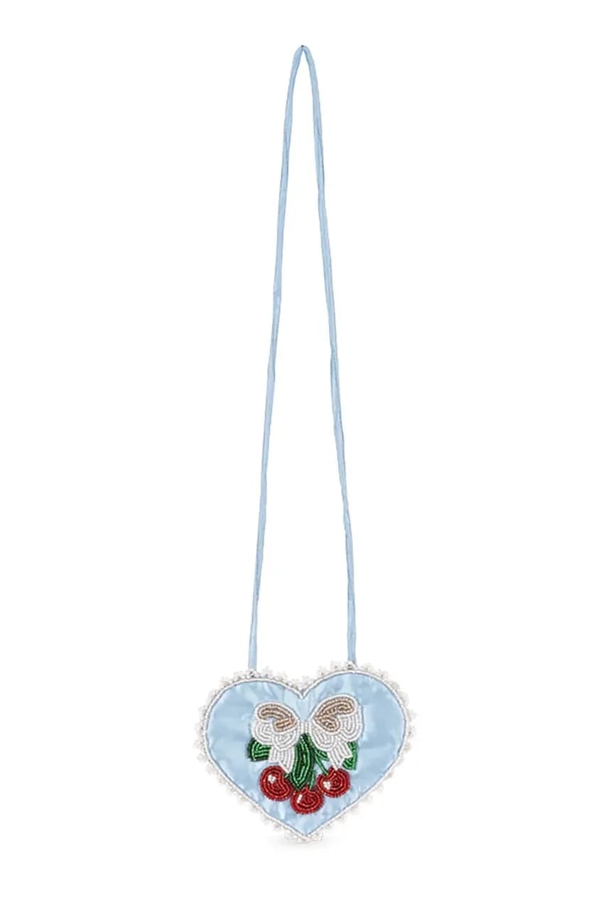 Детская сумка через плечо BEADED HEART MINI PURSE - фото 2