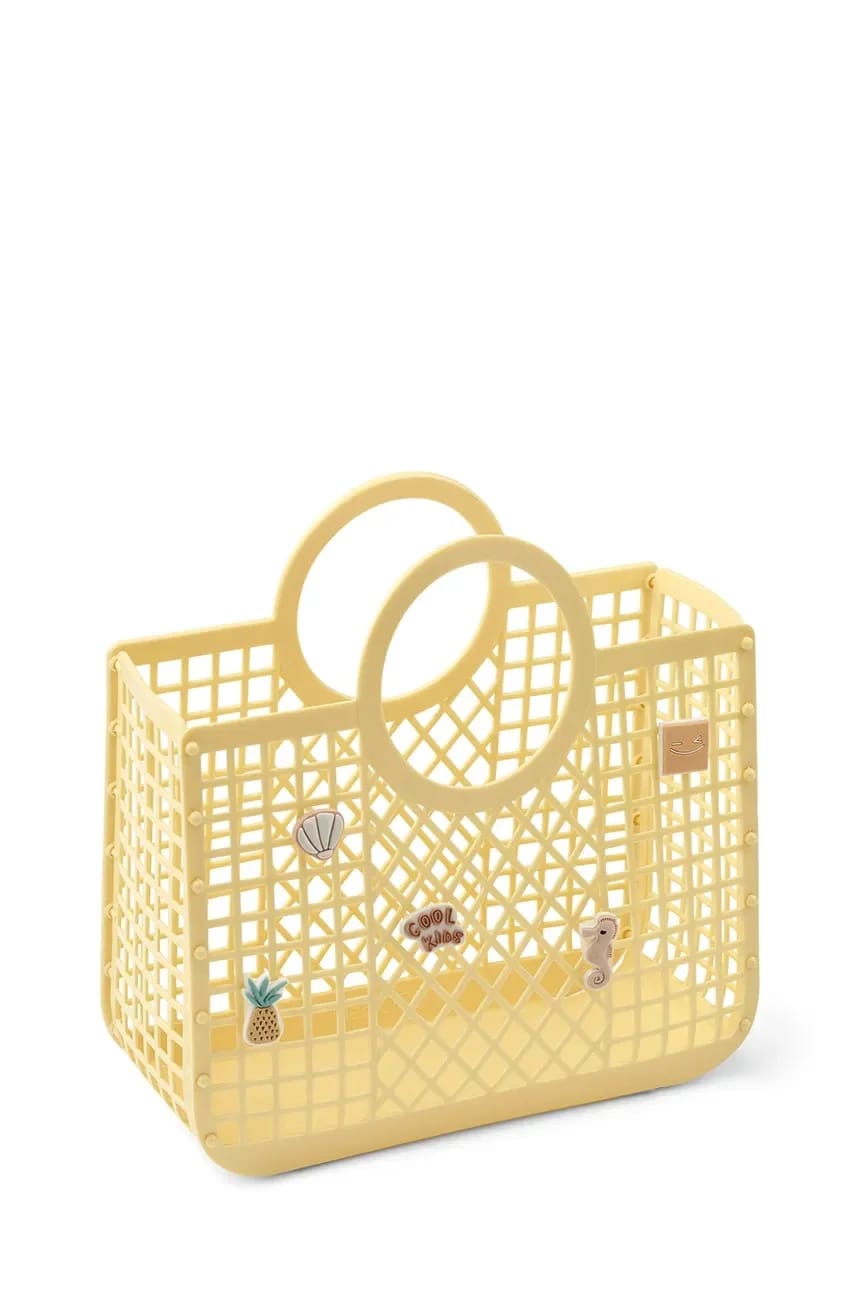 Детская сумка Samantha Basket With Charms желтая для девочек - фото 2