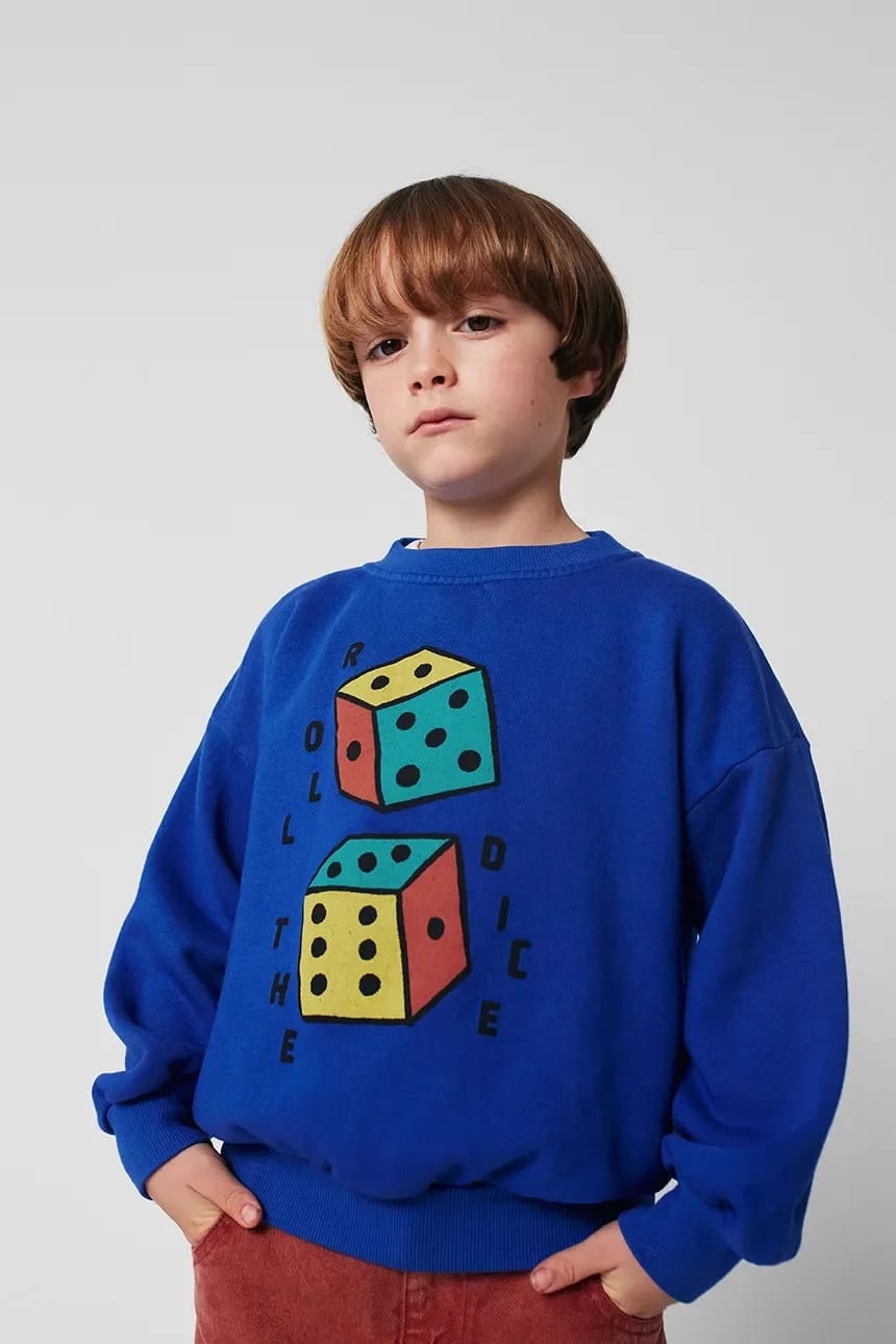 Детская хлопковая толстовка Roll The Dice