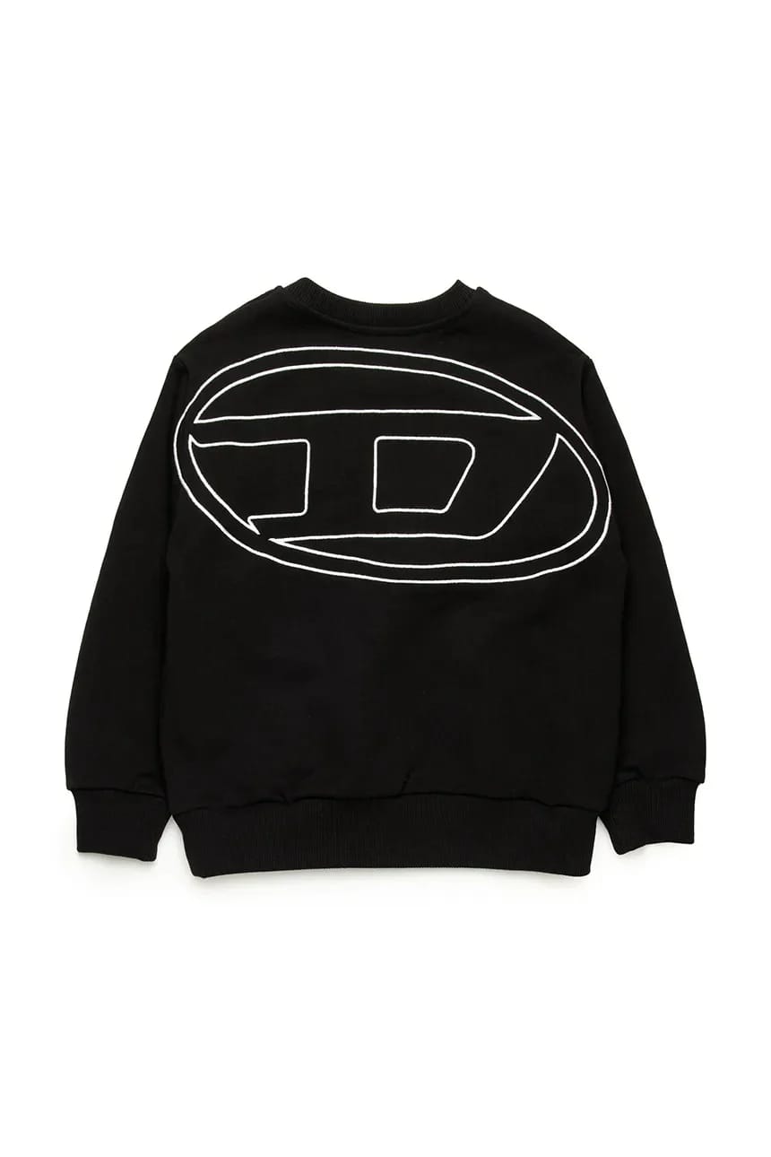 Детская толстовка из хлопка SROBMEGOVALD OVER SEAT-SHIRT