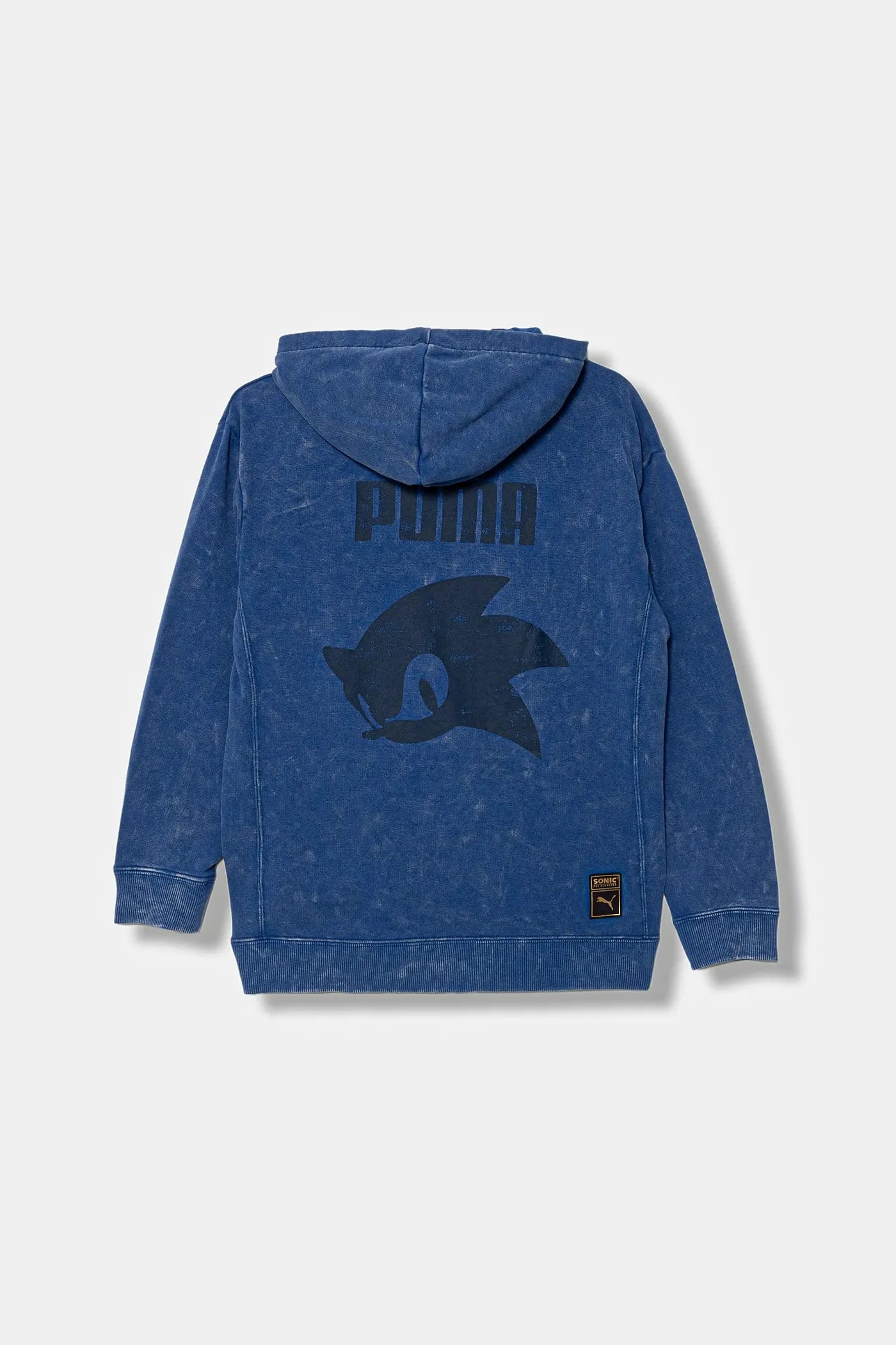 Детская хлопковая толстовка Puma X SONIC Relaxed Graphic Hoodie TR - фото 2