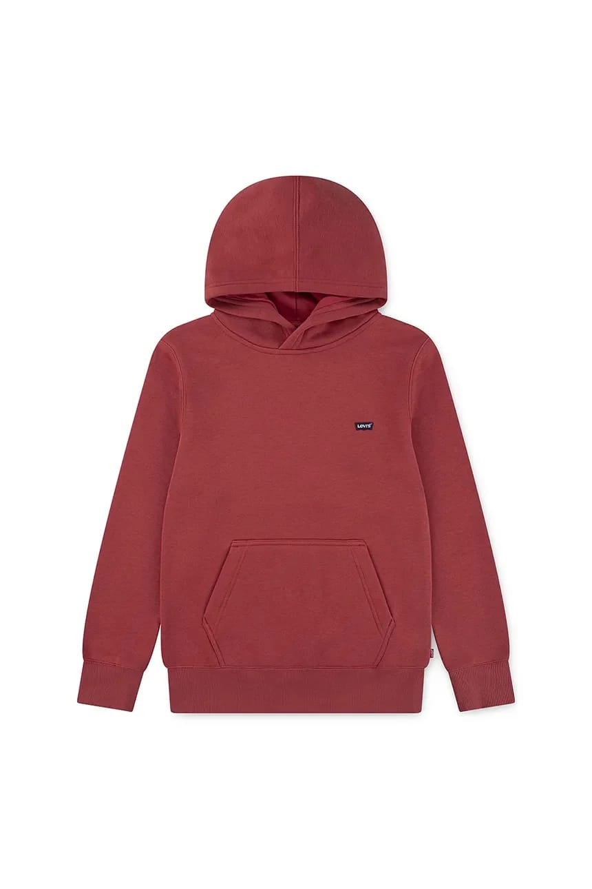 Детская толстовка MINI BATWING HOODIE красная для мальчиков