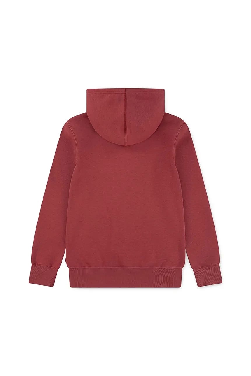 Детская толстовка MINI BATWING HOODIE красная для мальчиков - фото 2