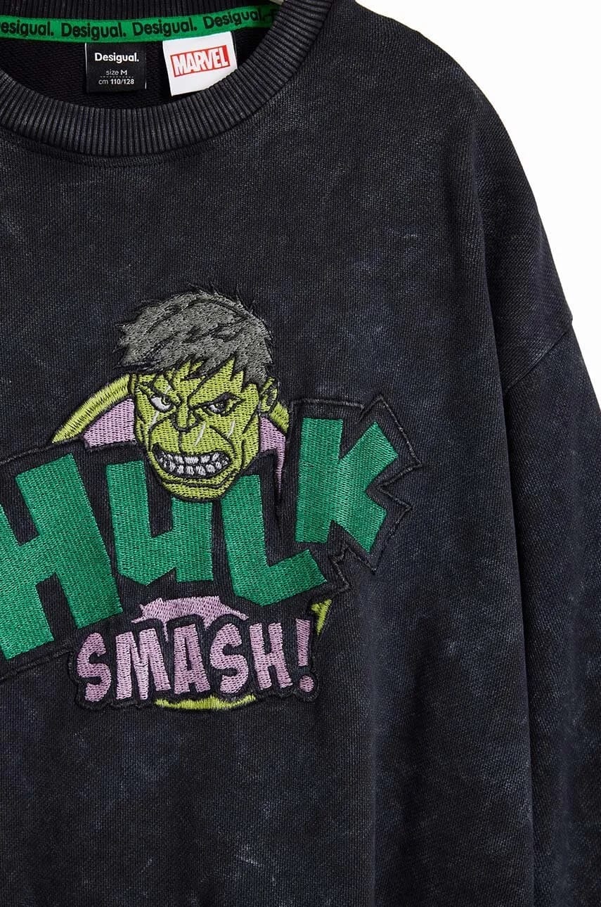 HULK детская хлопковая толстовка - фото 4