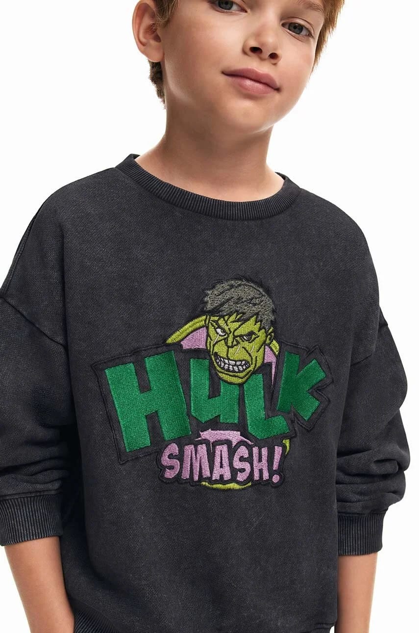 HULK детская хлопковая толстовка - фото 6
