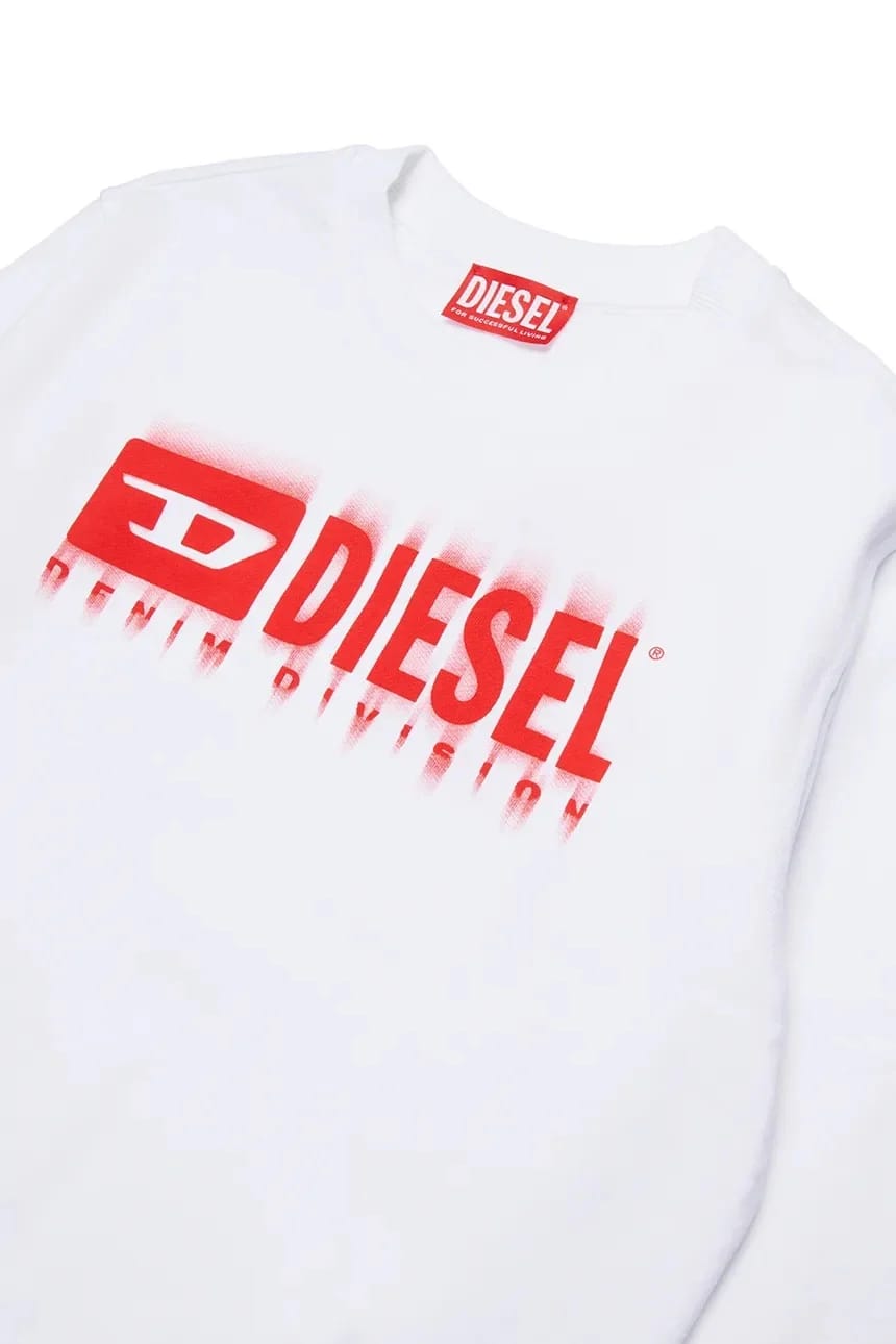 Детская толстовка из хлопка SGINNL8 OVER SWEAT-SHIRT - фото 3