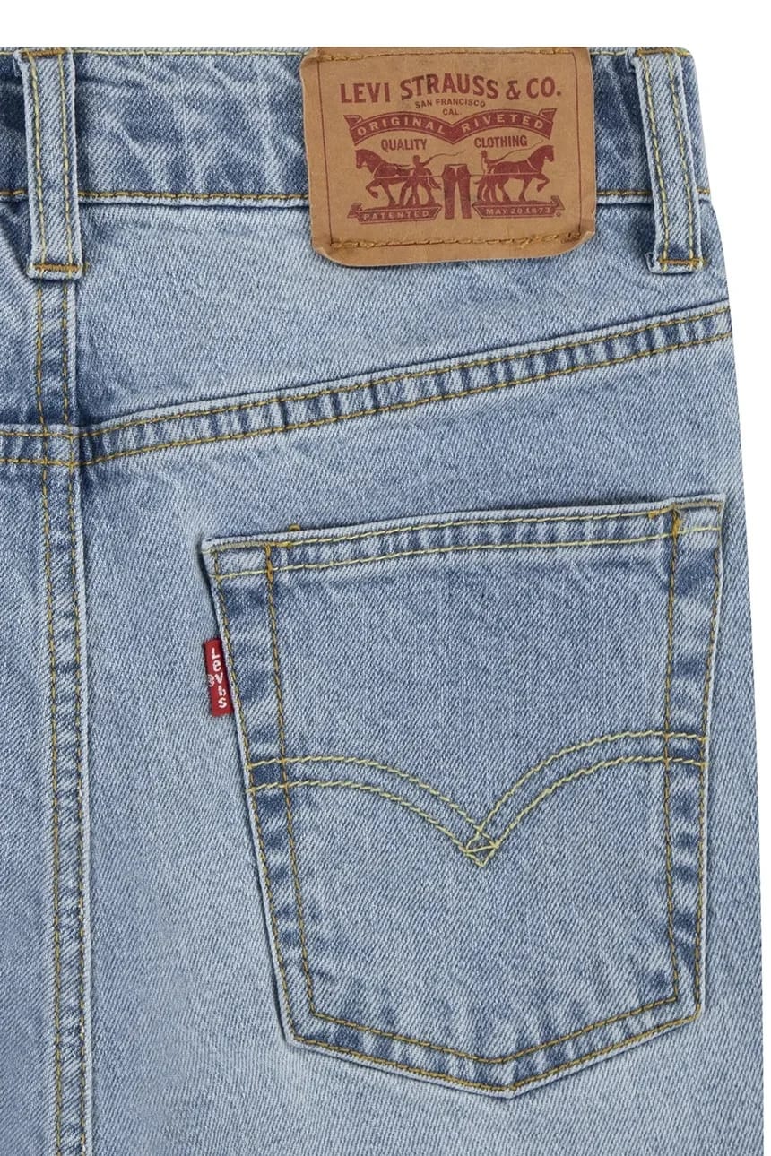 Детские джинсы 512 SLIM TAPER JEANS синие для мальчиков - фото 5