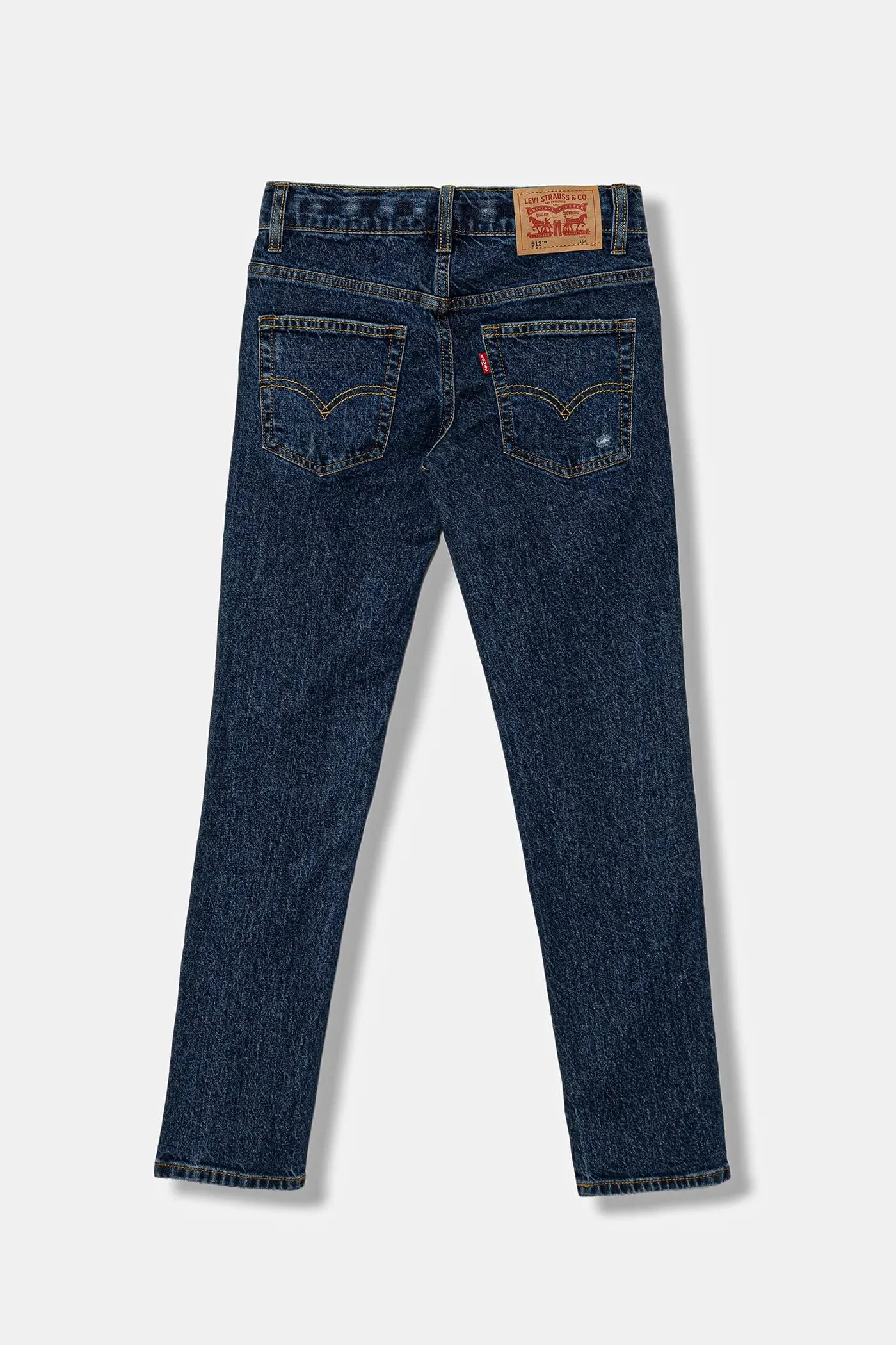 Детские джинсы 512 SLIM TAPER JEANS синие для мальчиков - фото 2