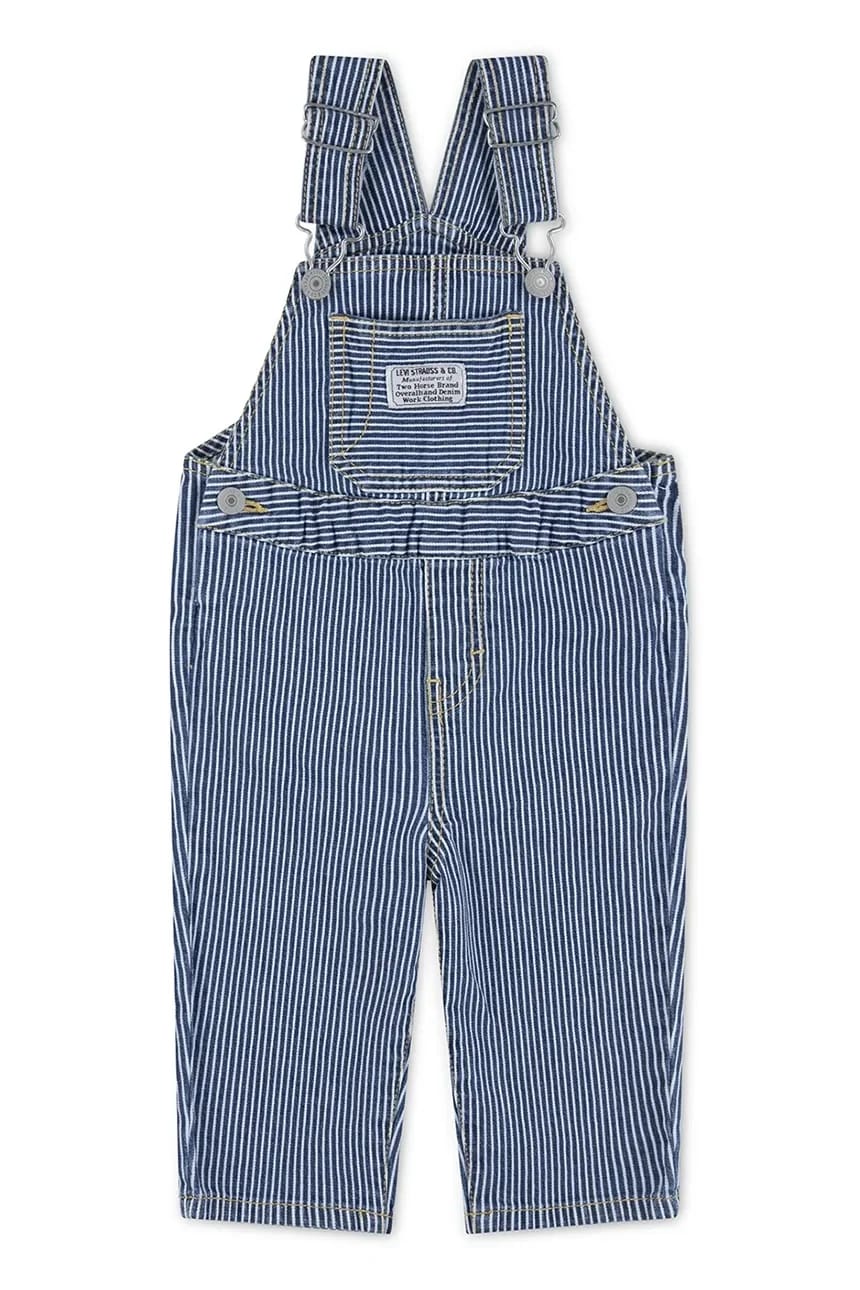 Детский джинсовый комбинезон RAILROAD STRIPE COVERALL
