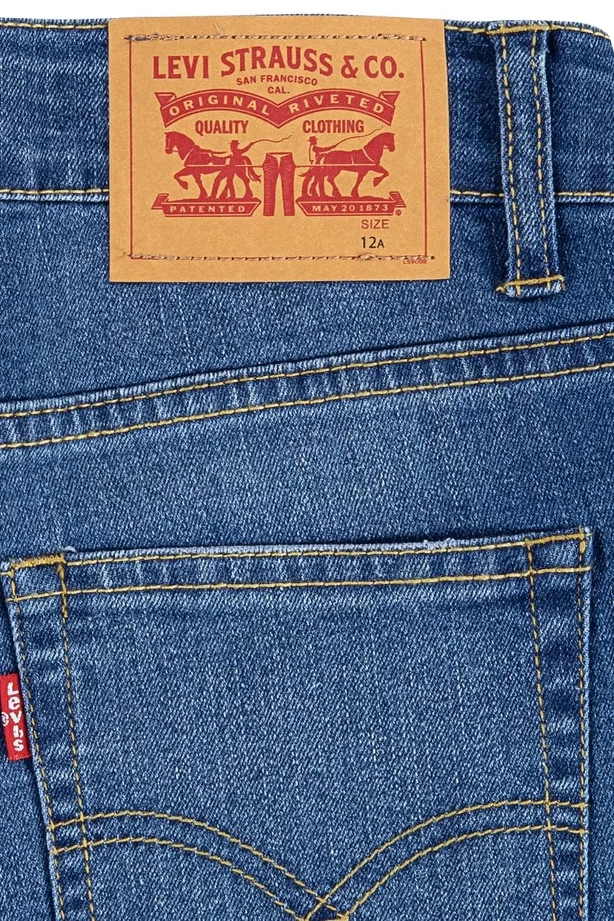 SKINNY TAPER JEANS детские джинсы - фото 4