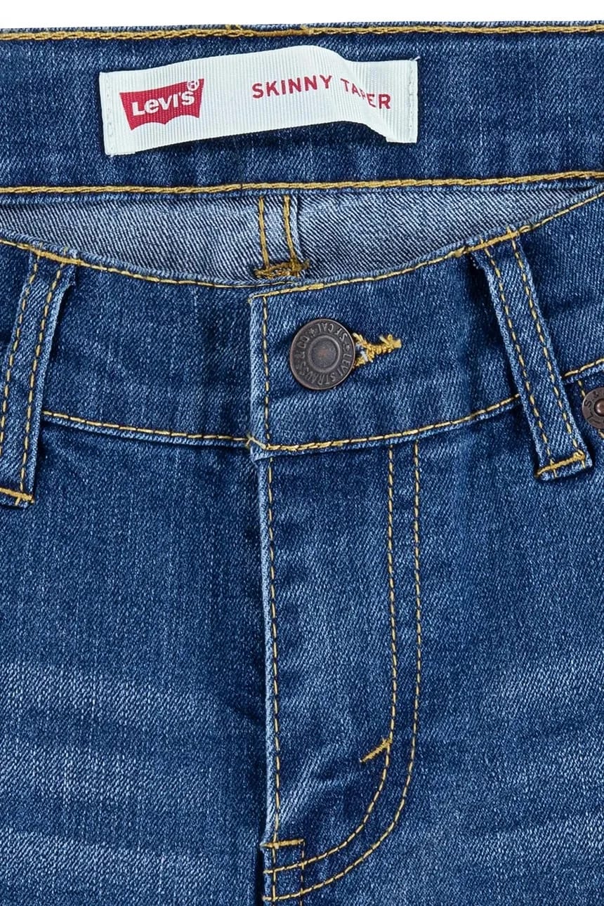 SKINNY TAPER JEANS детские джинсы - фото 5