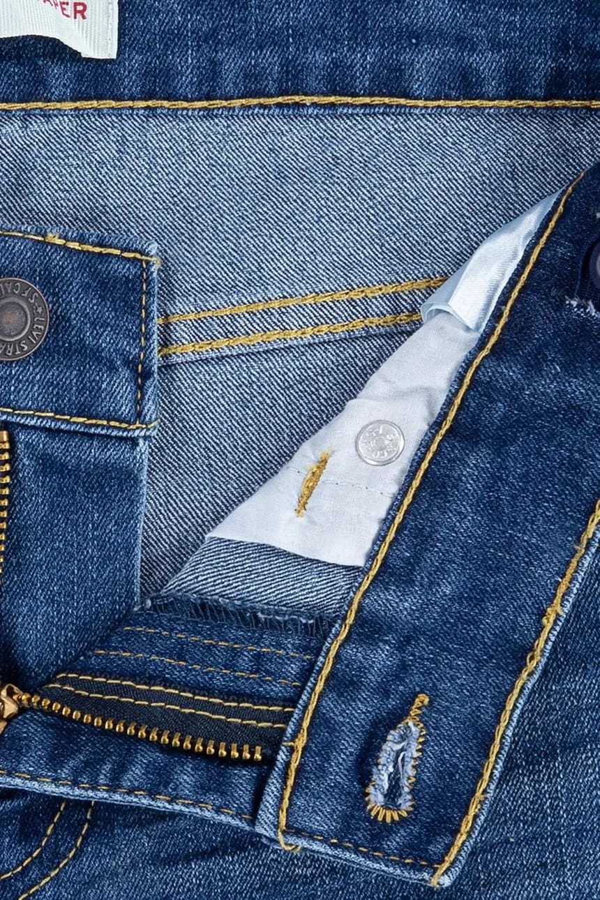 SKINNY TAPER JEANS детские джинсы - фото 6