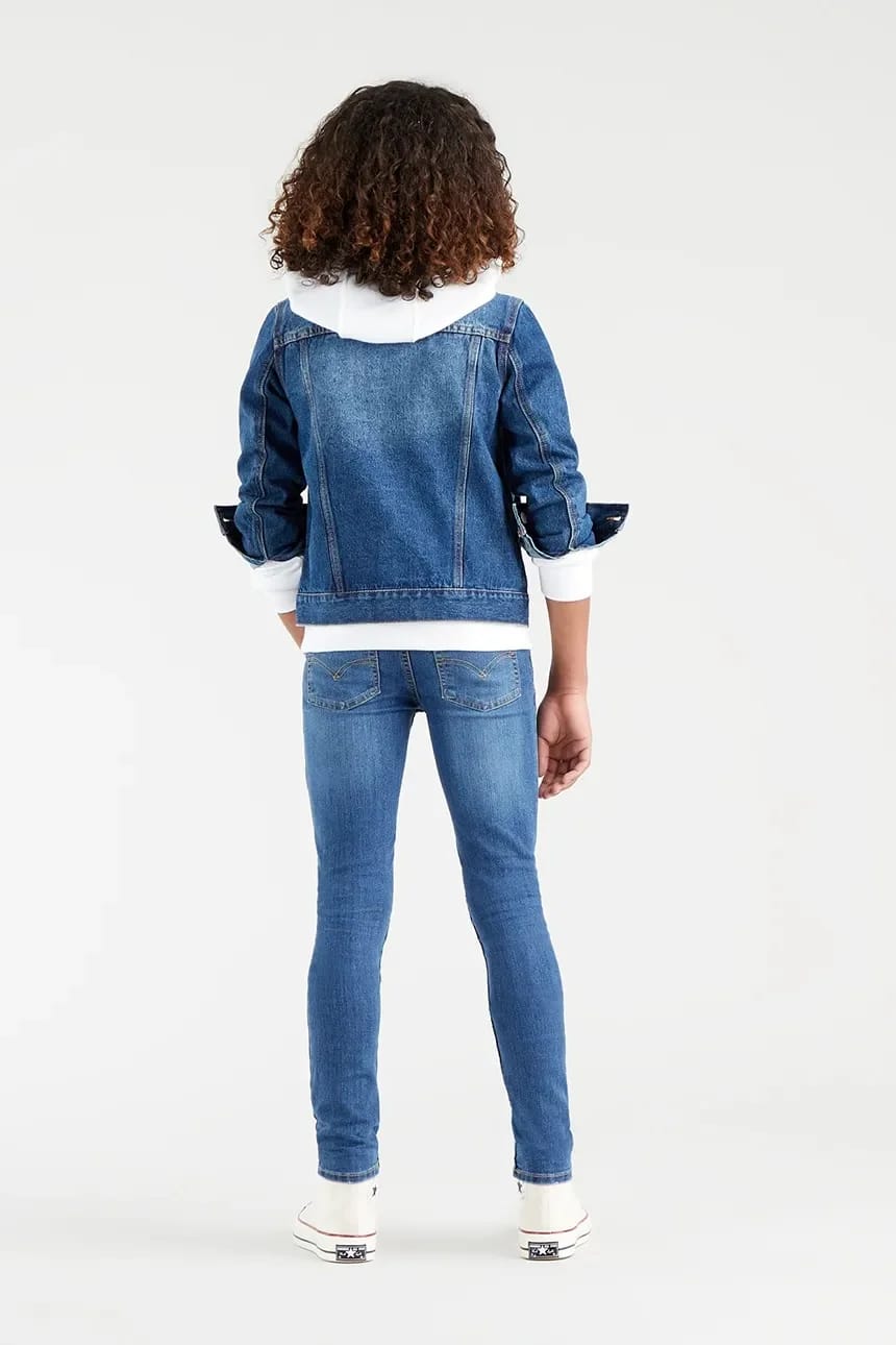 SKINNY TAPER JEANS детские джинсы - фото 7