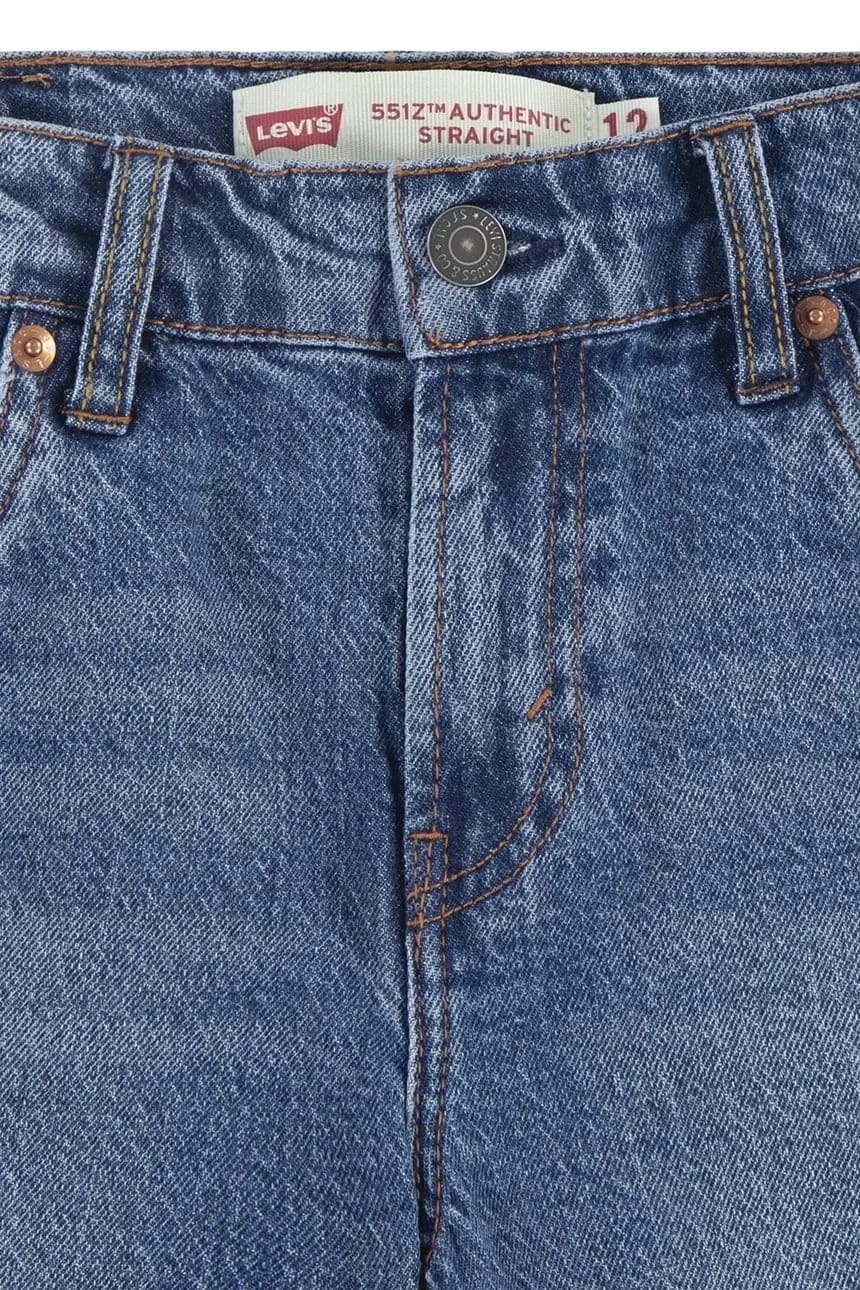 Детские джинсы 551Z AUTHENTIC STRAIGHT JE - фото 5