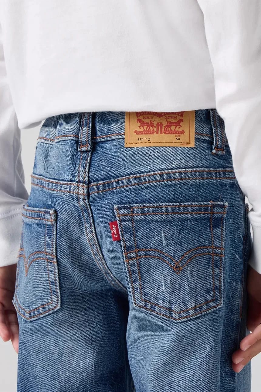 Детские джинсы 551Z AUTHENTIC STRAIGHT JE - фото 8