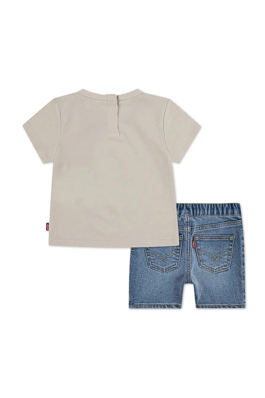 LEVI PHOTO OP DENIM SET детский комплект - фото 2