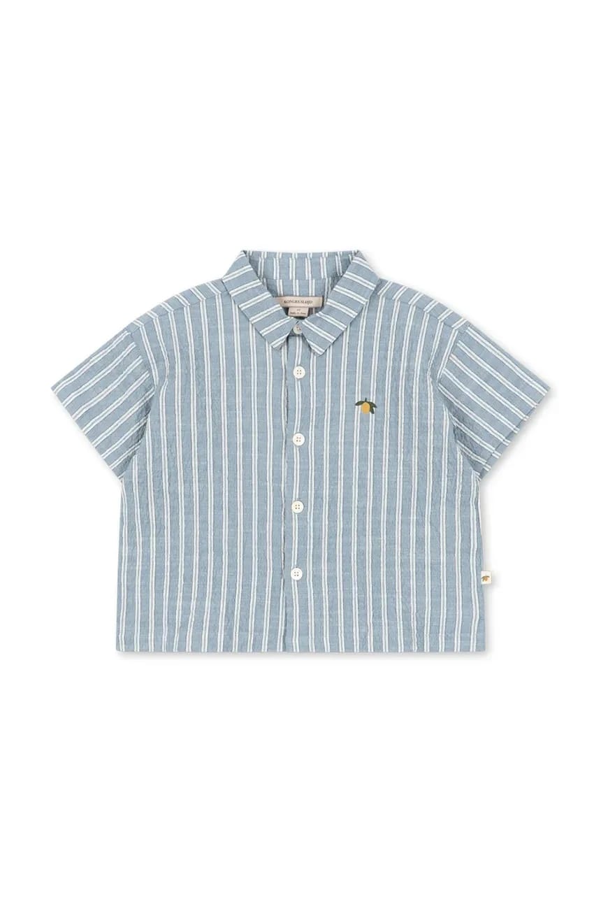 ELLIOT SS SHIRT GOTS детская хлопковая рубашка