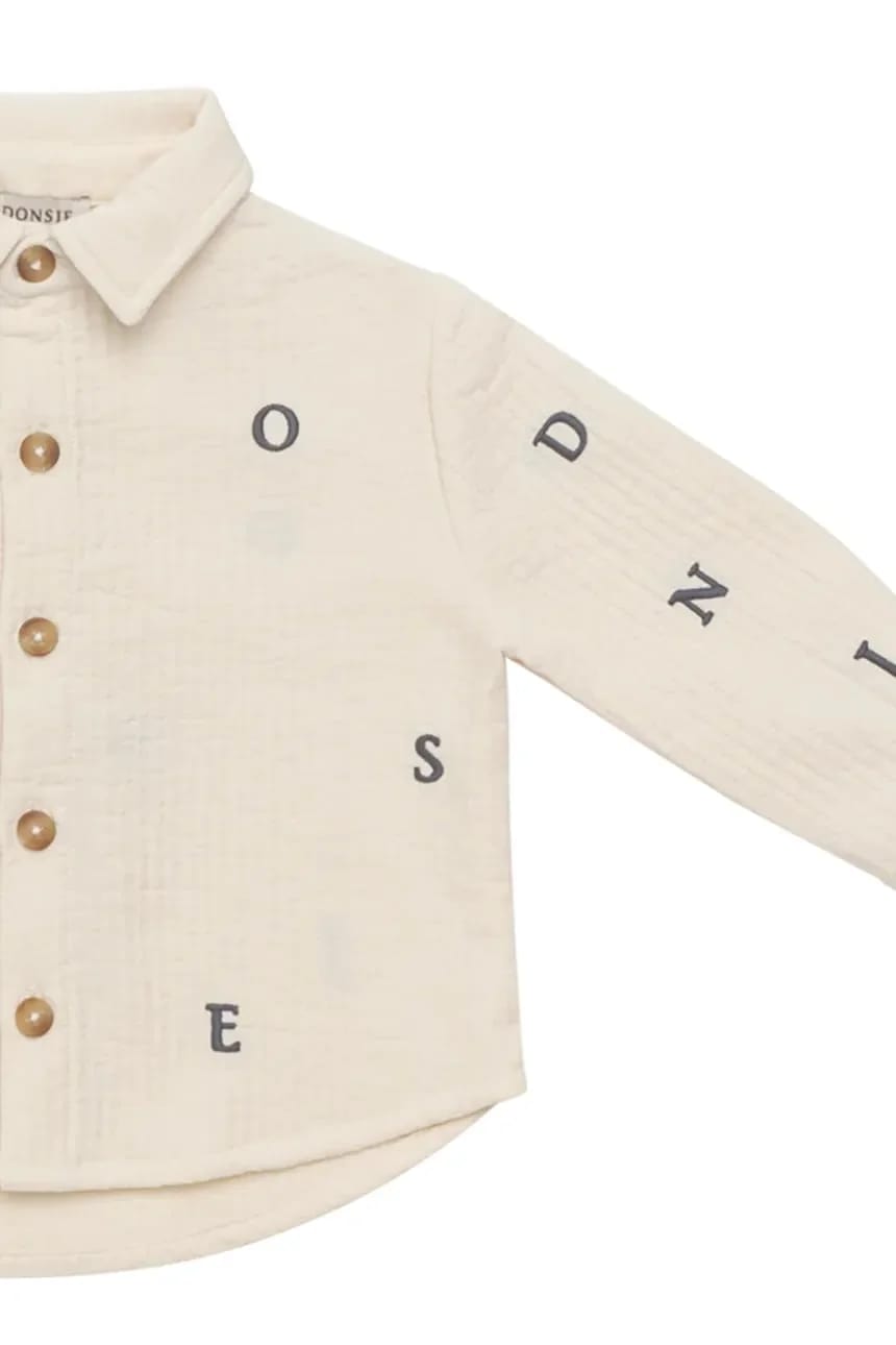 Детская хлопковая рубашка Chee Shirt - фото 4
