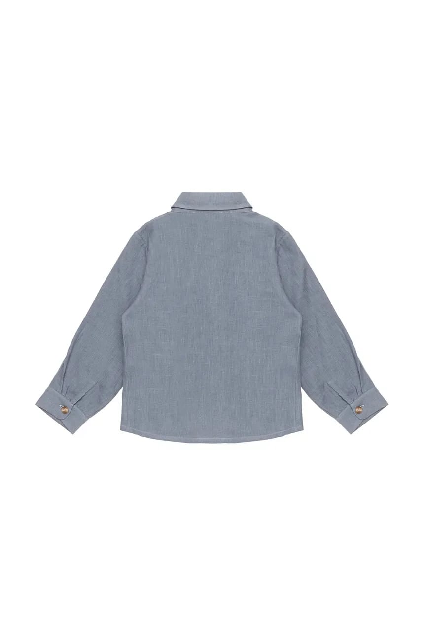 Детская льняная рубашка Leom Linen Shirt - фото 3