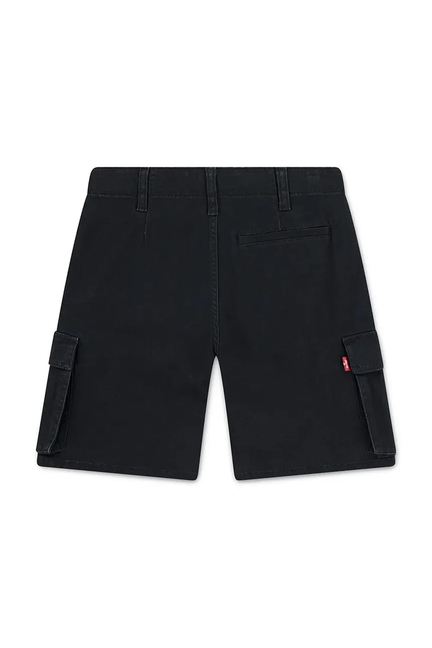 TRADITIONAL CARGO SHORTS детские шорты черные для мальчиков - фото 2