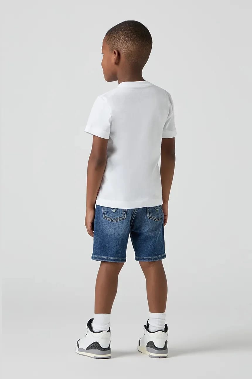 Детские джинсовые шорты NEW 511 SLIM FIT DENIM SHORT синие для мальчиков - фото 7