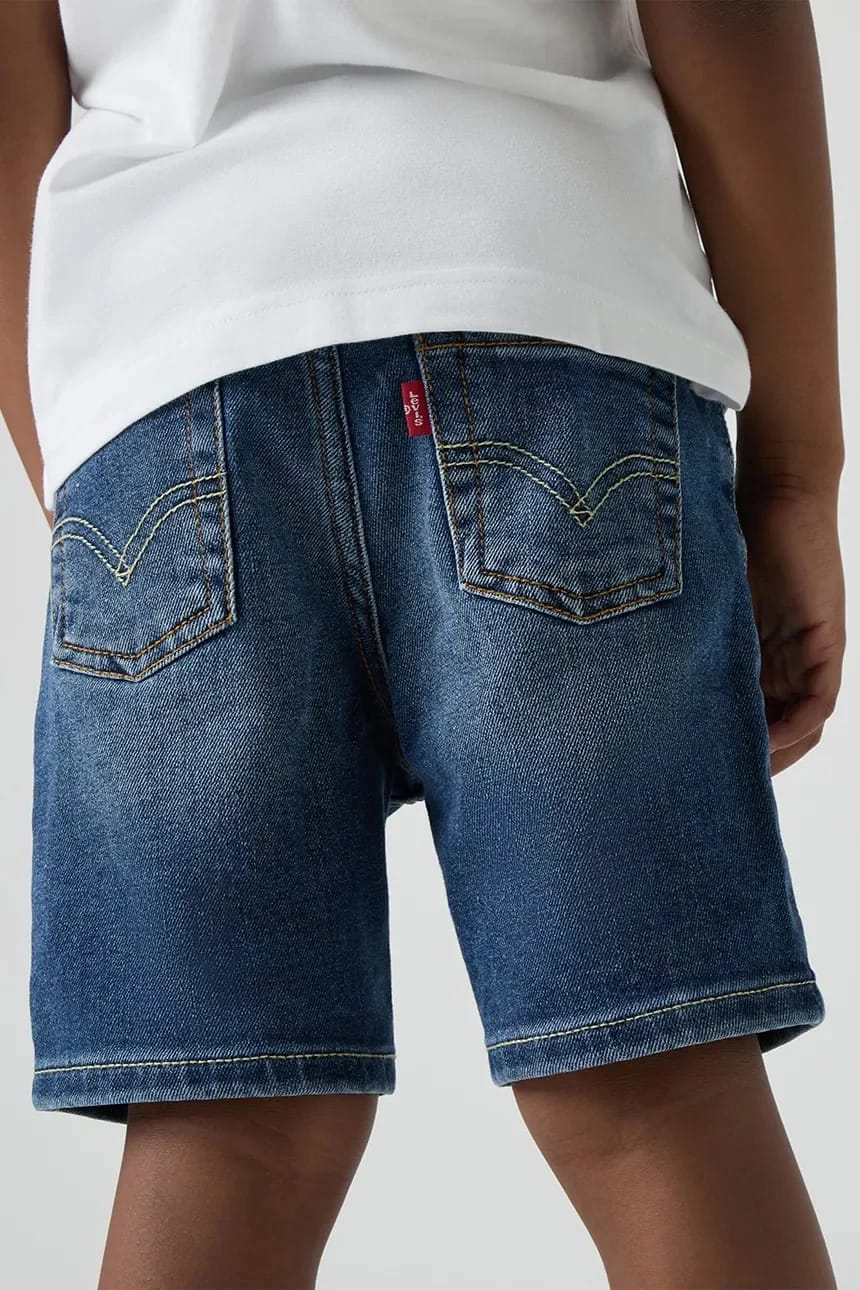 Детские джинсовые шорты NEW 511 SLIM FIT DENIM SHORT синие для мальчиков - фото 8