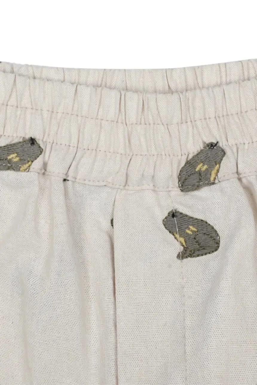 Olivier Shorts Льняные шорты Frogs - фото 4
