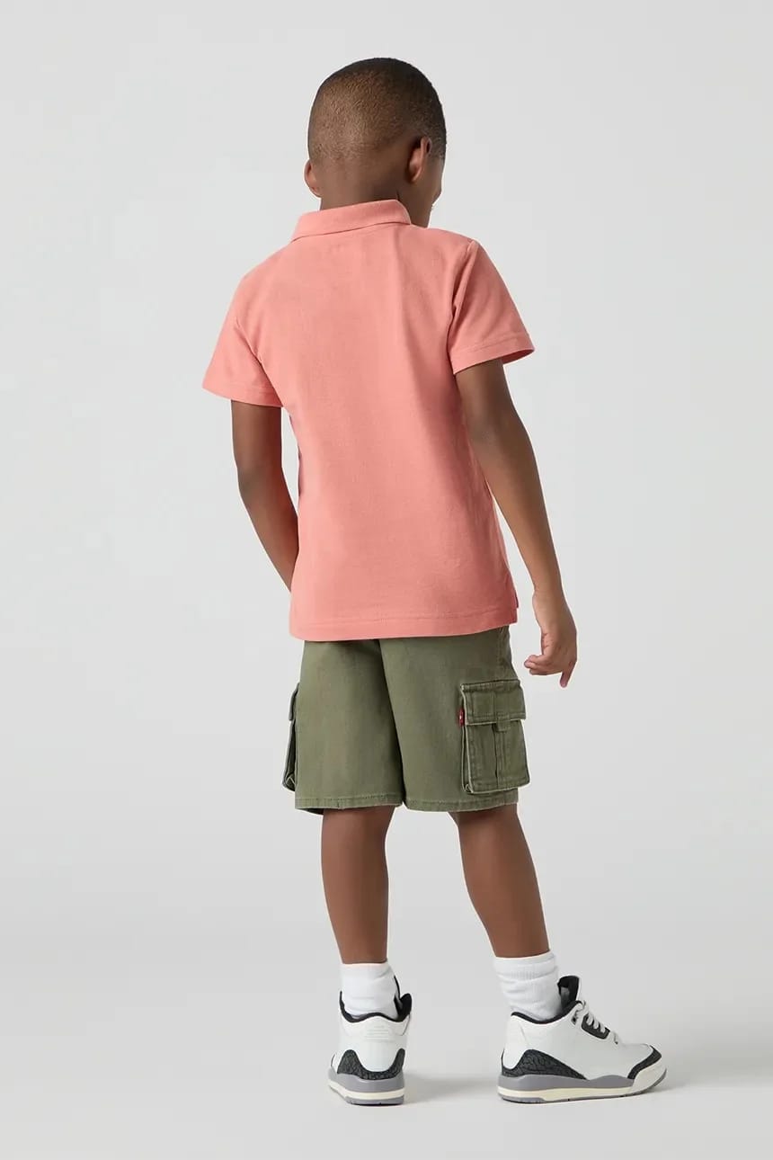 TRADITIONAL CARGO SHORTS детские шорты зеленые для мальчиков - фото 8