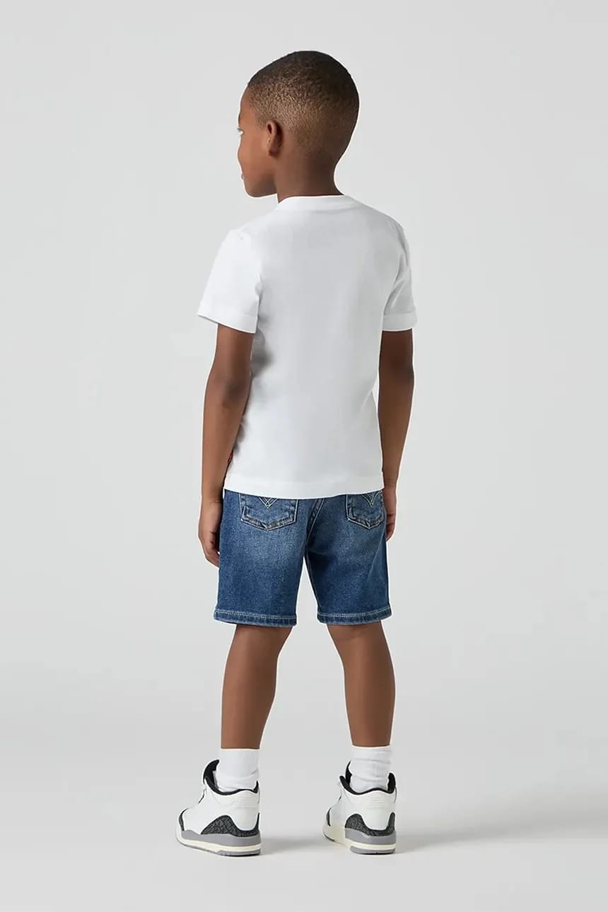 Детские джинсовые шорты NEW 511 SLIM FIT DENIM SHORT синие для мальчиков - фото 7