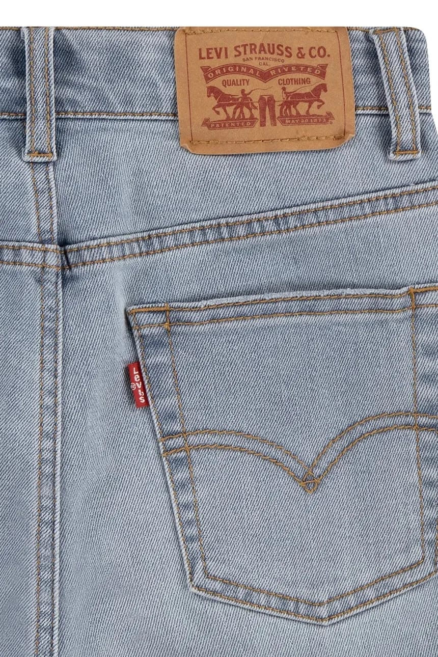 Детские джинсовые шорты NEW 511 SLIM FIT DENIM SHORT синие для мальчиков - фото 5