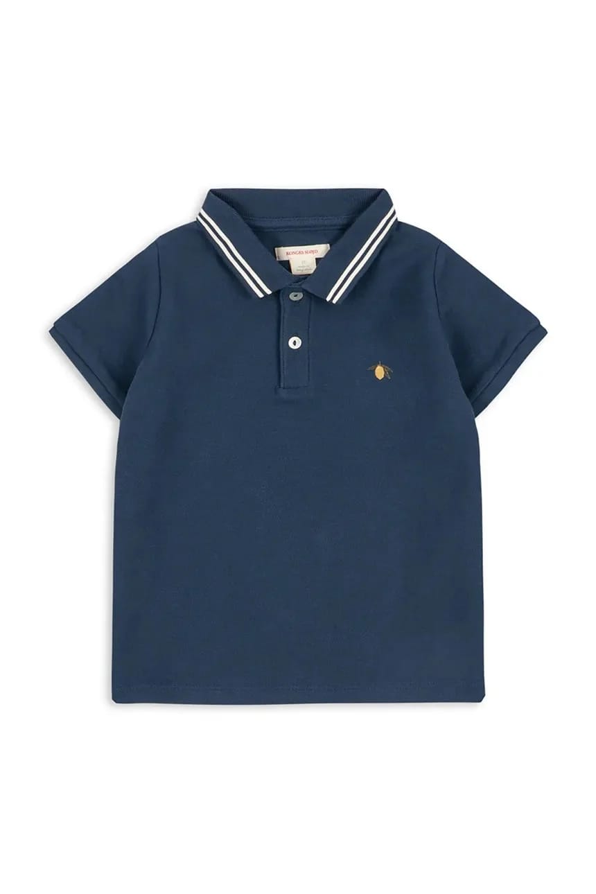 Детское хлопковое поло FLORIAN POLO SHIRT GOTS - фото 2