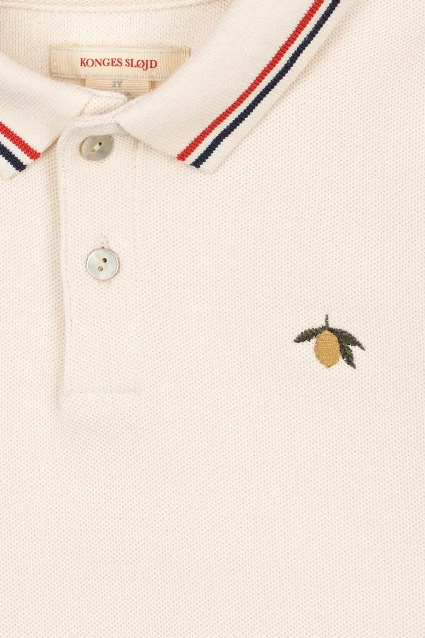 Детское хлопковое поло FLORIAN POLO SHIRT GOTS - фото 4