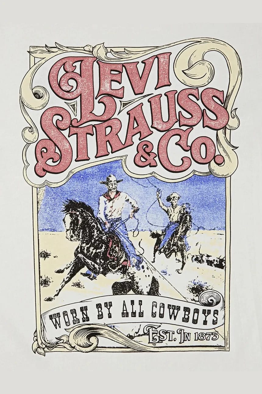 Детская футболка WORN BY COWBOYS TEE - фото 3