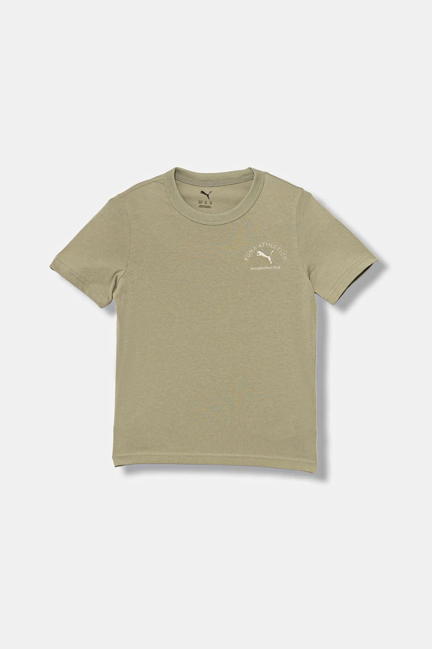 Детская хлопковая футболка Puma CLASS Graphic Tee B