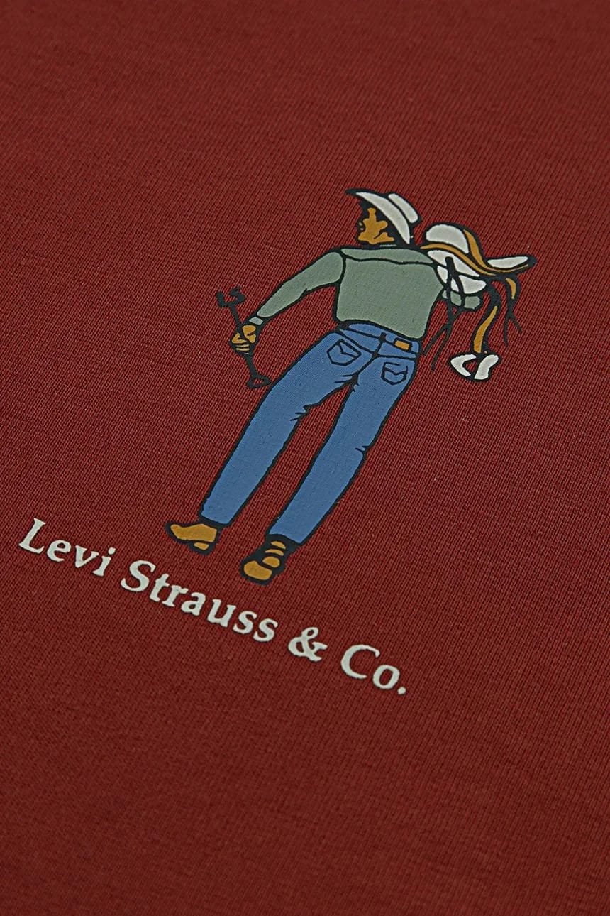 Детская хлопковая футболка с длинными рукавами SADDLE MAN LS TEE - фото 3